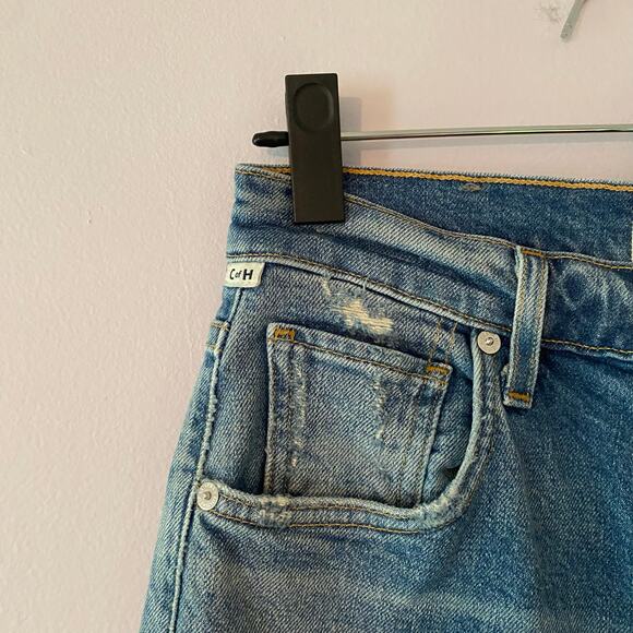 Citizens of Humanity Women's size 25 Vintage Libby Button Fly Distressed Jeans - Picture 6 of 14